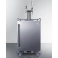 thumbnail image 1 of Summit Sbc682cmtwin 24 Inches Wide 5.6 Cu. Ft. Built-In / Free Standing Double Tap Coffee, 1 of 11
