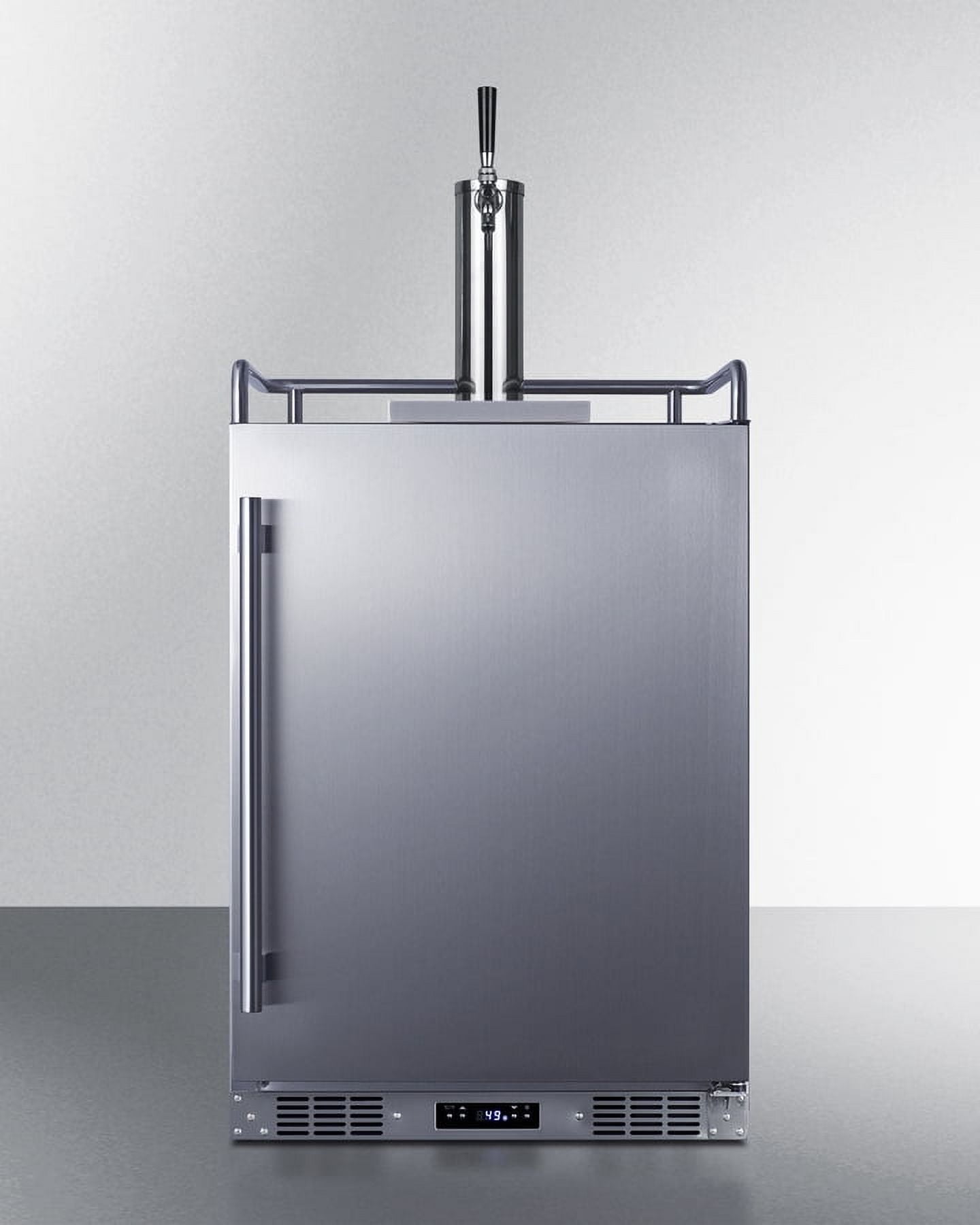24" Wide Built-In Outdoor Beer Kegerator