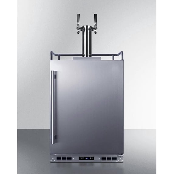 24" Wide Built-In Outdoor Beer Kegerator