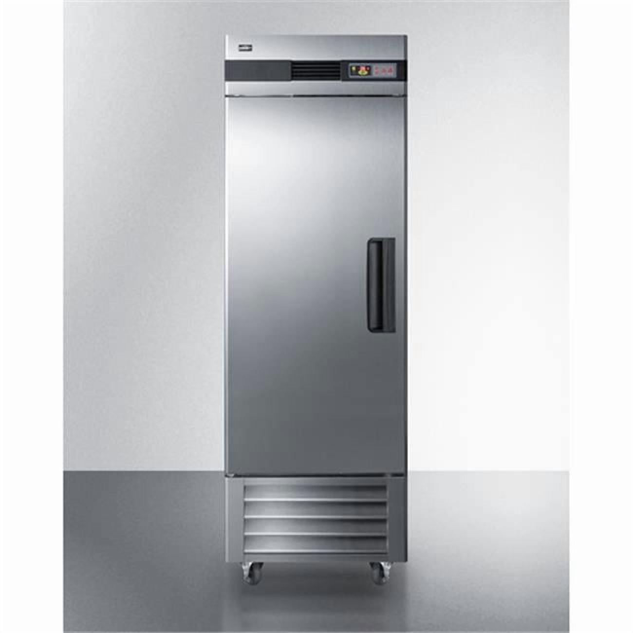 SUMMIT SCRR232LH 23 CU.FT. Commercial Reach-in Refrigerator In Complete Stainless Steel With Left Hand Door Swing