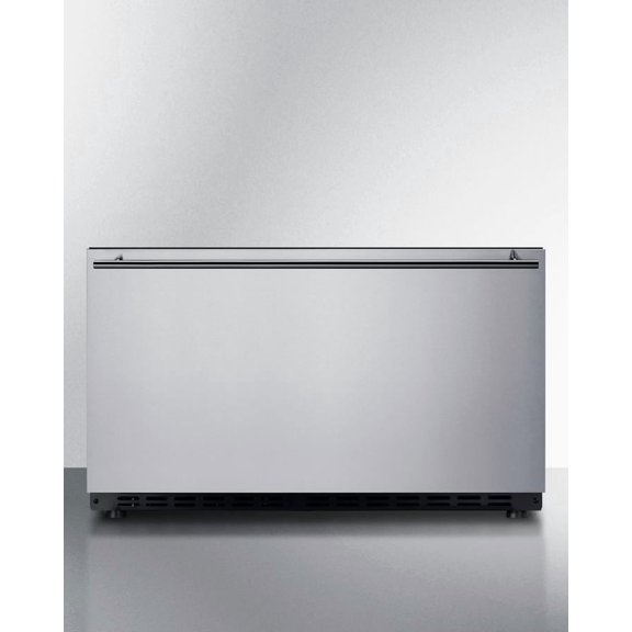 Summit Sdr30 30 Inches Wide 2.54 Cu. Ft. Refrigerator Drawer - Stainless Steel