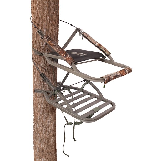Summit Sentry SD Closed Front Single Seater Tree Stand with Stirrups