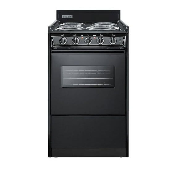 SUMMIT 20" Wide Electric Coil Range