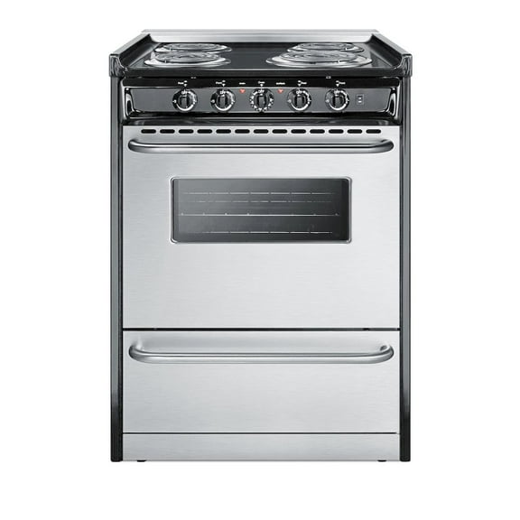 24" Wide Electric Coil Range