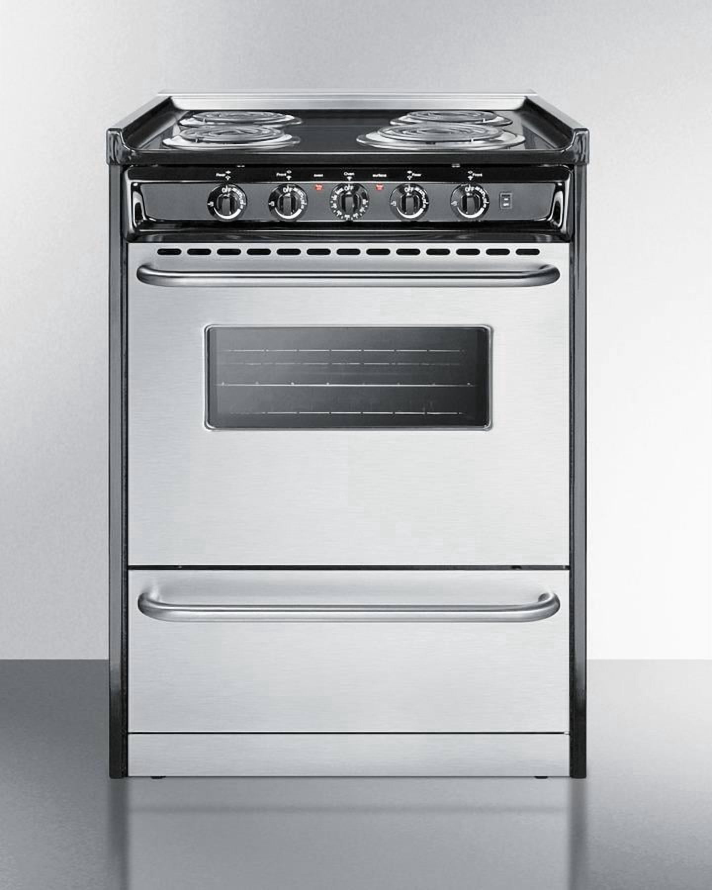 24" Wide Electric Coil Range