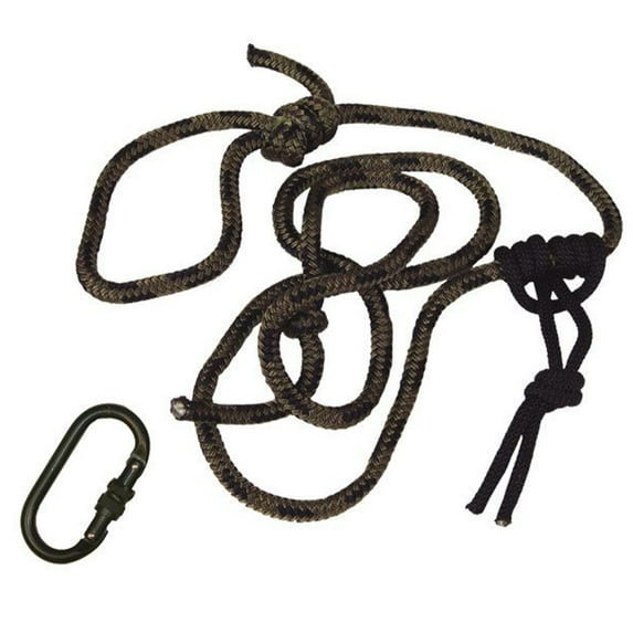 Summit Treestands 8 Foot Linemans Safety Rope with Carabineer Clip Accessory
