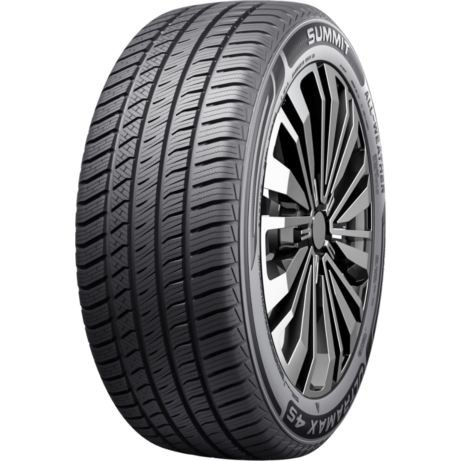 Summit Ultramax 4S 255/45R20 105V XL Performance All Weather Tire ...