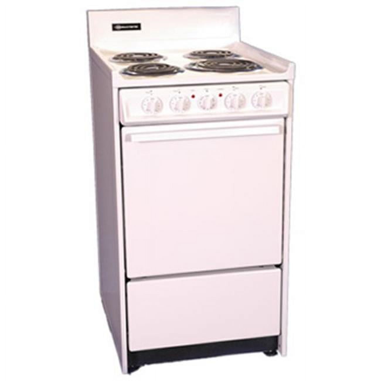 Summit WEM1199 299 Freestanding Electric Range with 4 Burners 2.46 Cu. Ft. Capacity Manual Clean