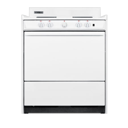 30" Wide Electric Coil Top Range