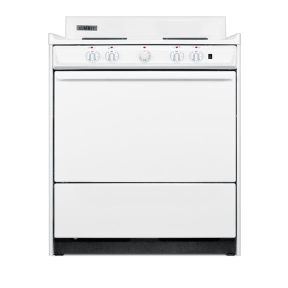 30" Wide Electric Coil Top Range