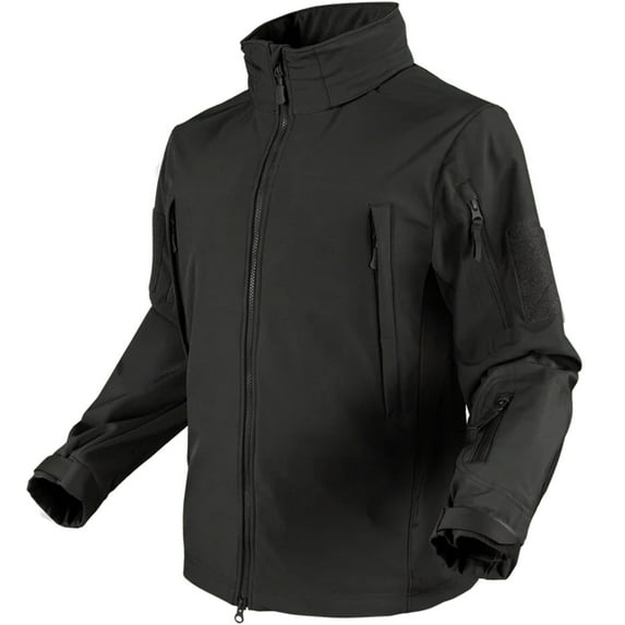 Summit Zero Lightweight Soft Shell Jacket, Black, XL