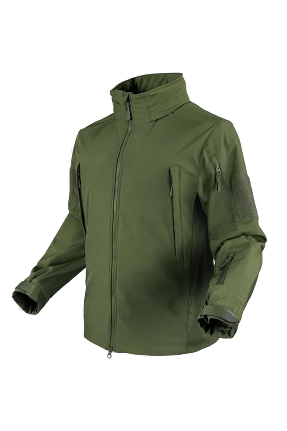 Summit Zero Lightweight Soft Shell Jacket, Olive Drab, L