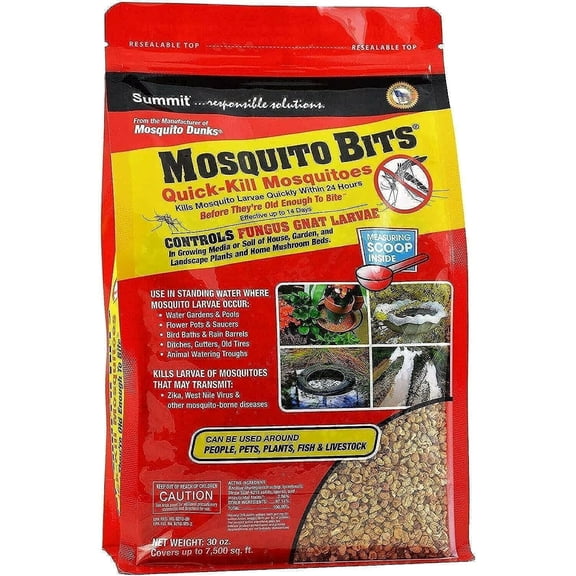 Summit...responsible solutions Mosquito Bits - Quick Kill FamilyValue 1Pack 30Ounce