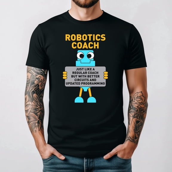 Summit811 Robotics Coach Circuits Programming Unisex T-Shirt up to 5XL
