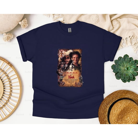 Summit87 Hook Peter Pan, 90s Retro Movie, Fan Poster, Fan T Shirt, for Unisex, up to size 5XL.