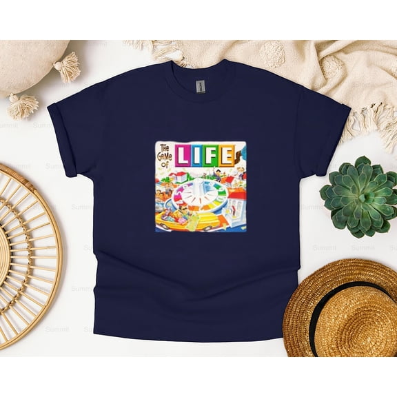 Summit88 Life Best Board Game Of All Time, Players, Retro Poster T Shirt, for Unisex, up to size 5XL.