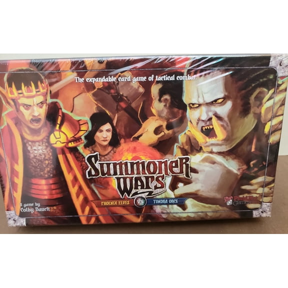 Summoner Wars Phoenix Versus Tundra Orcs - The expandable Card Game of tactical Combat - (Colby Dauch) Plaid Hat Games