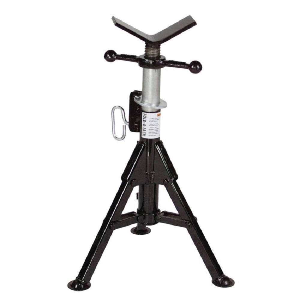 ST-981 Lo Fold-A-Jack Stand with Vee Head Pipe