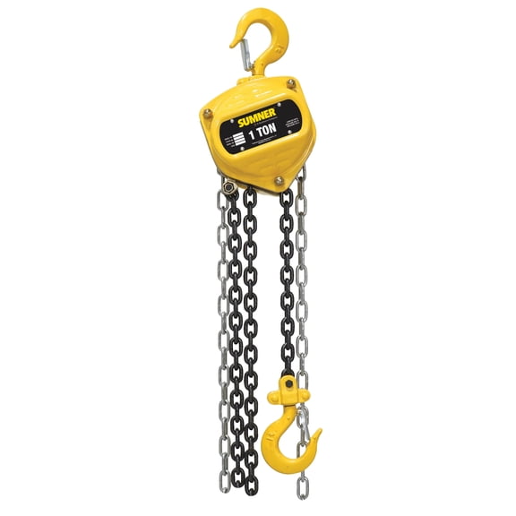 Sumner Cb100C10 1 Ton Chain Hoist 10 Ft.
