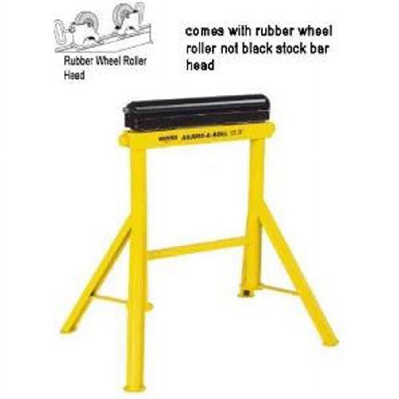 Sumner Roller Head Pipe Stand,1/2 to 36" 780367