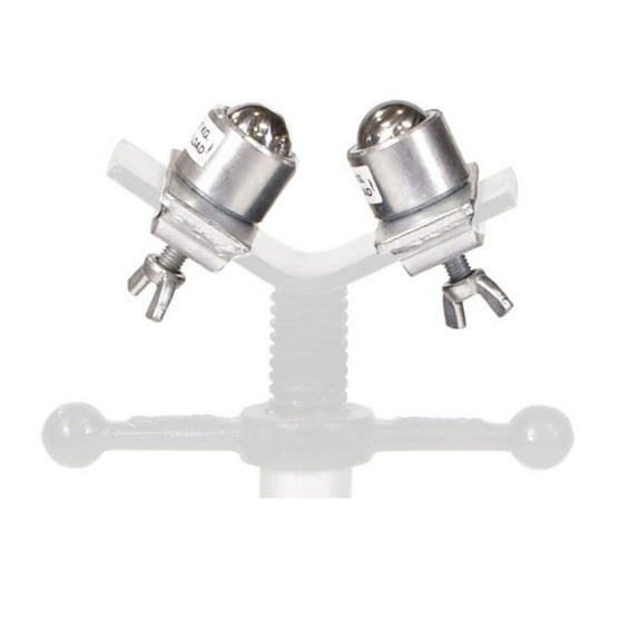 Sumner Stainless Steel Ball Transfers - Set Of 2