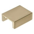 thumbnail image 1 of Sumner Street Home Hardware Martin 1-1/4" Satin Brass Finger Pull, 1 of 3