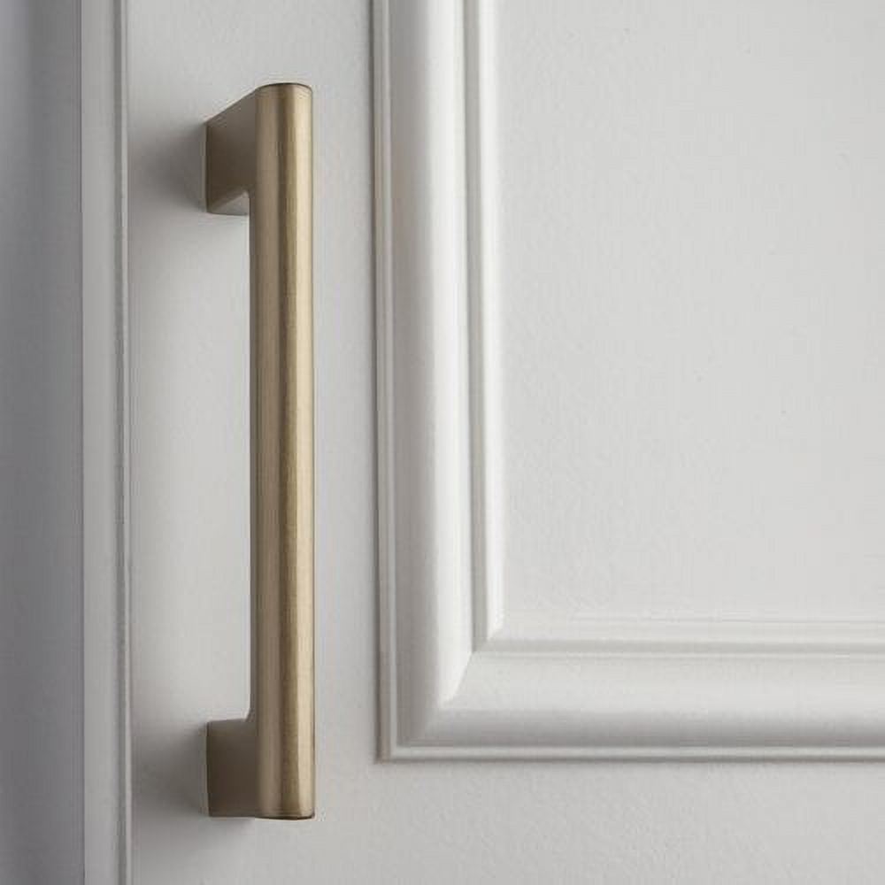 Vail 4" Satin Brass Bar Pull with Mounting Hardware