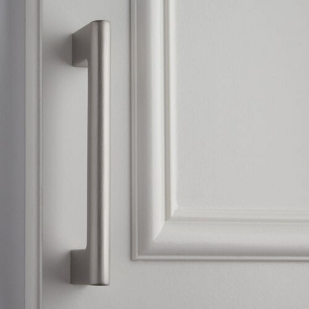 Vail 4" Satin Nickel Bar Pull with Mounting Hardware