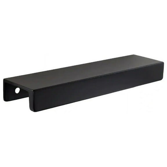 Sumner Street Martin 5 in. Center to Center Matte Black Lip Drawer Pull
