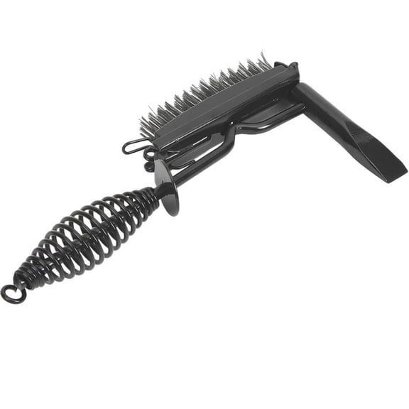 Sumner 432-781631 11 in. Chipping Hammer - Flat Head & Wire Brush - Steel Handle