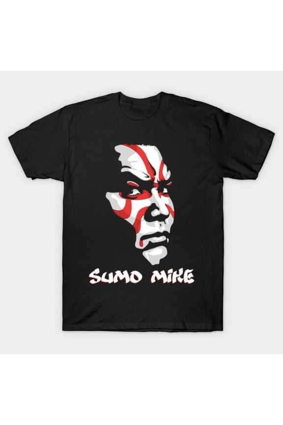 Sumo Mike Funny Parody Name Sumo Wrestler Graphic Humor Unisex T-Shirt Y3972, Up to Size 5XL