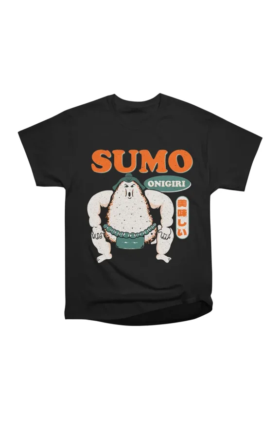 Sumo Onigiri T-Shirt Tee Gift For Him Merch For Her Apparel For Friend