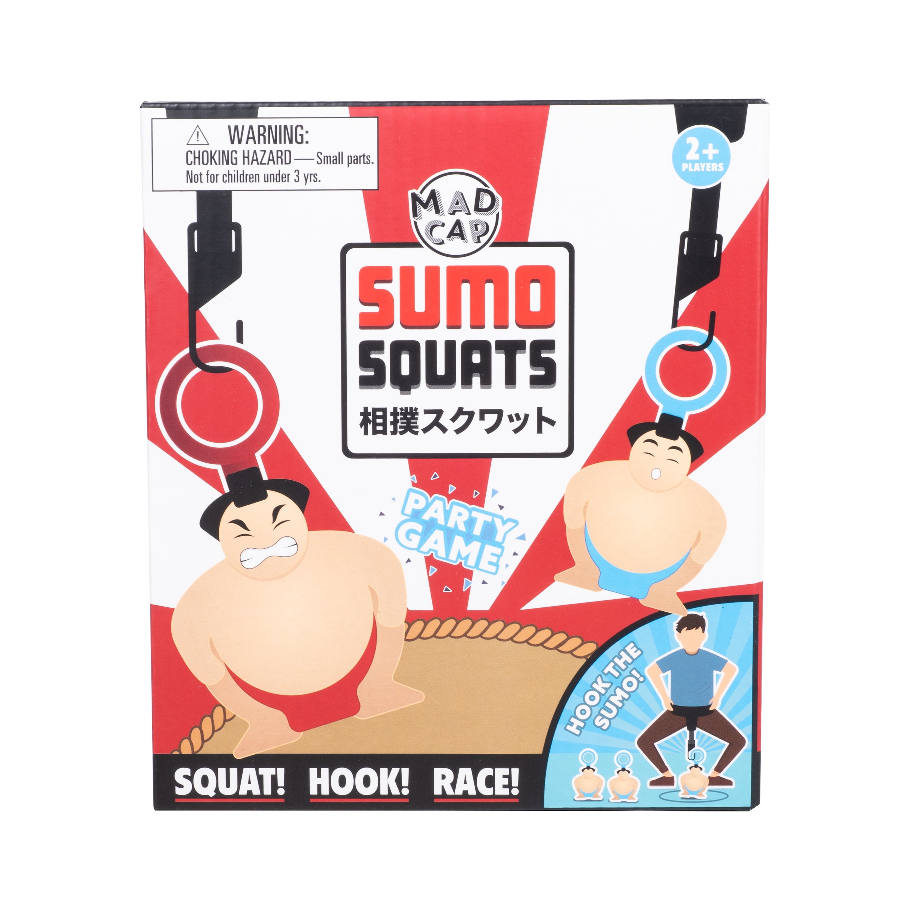 Fizz Creations Sumo Squats! The Original Sumo Squat, Hook & Race