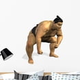 thumbnail image 1 of Sumo Wrestler Wall Decal by Wallmonkeys Peel and Stick Vinyl Sports Graphic (36 in H x 28 in W) WM246549, 1 of 4
