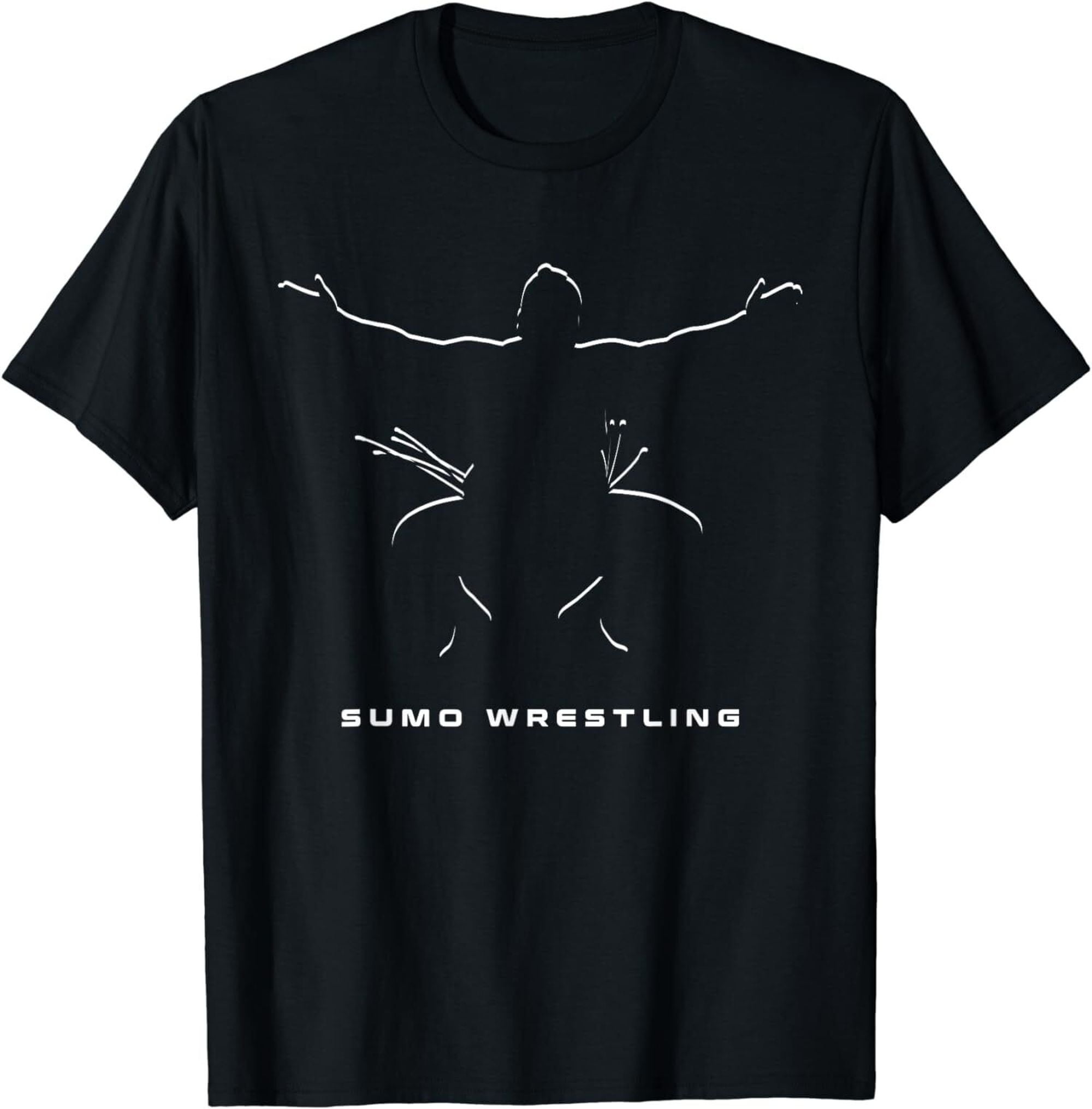 Sumo Wrestling Apparel - Unique Sumo Wrestler Graphic Tee for Fans ...