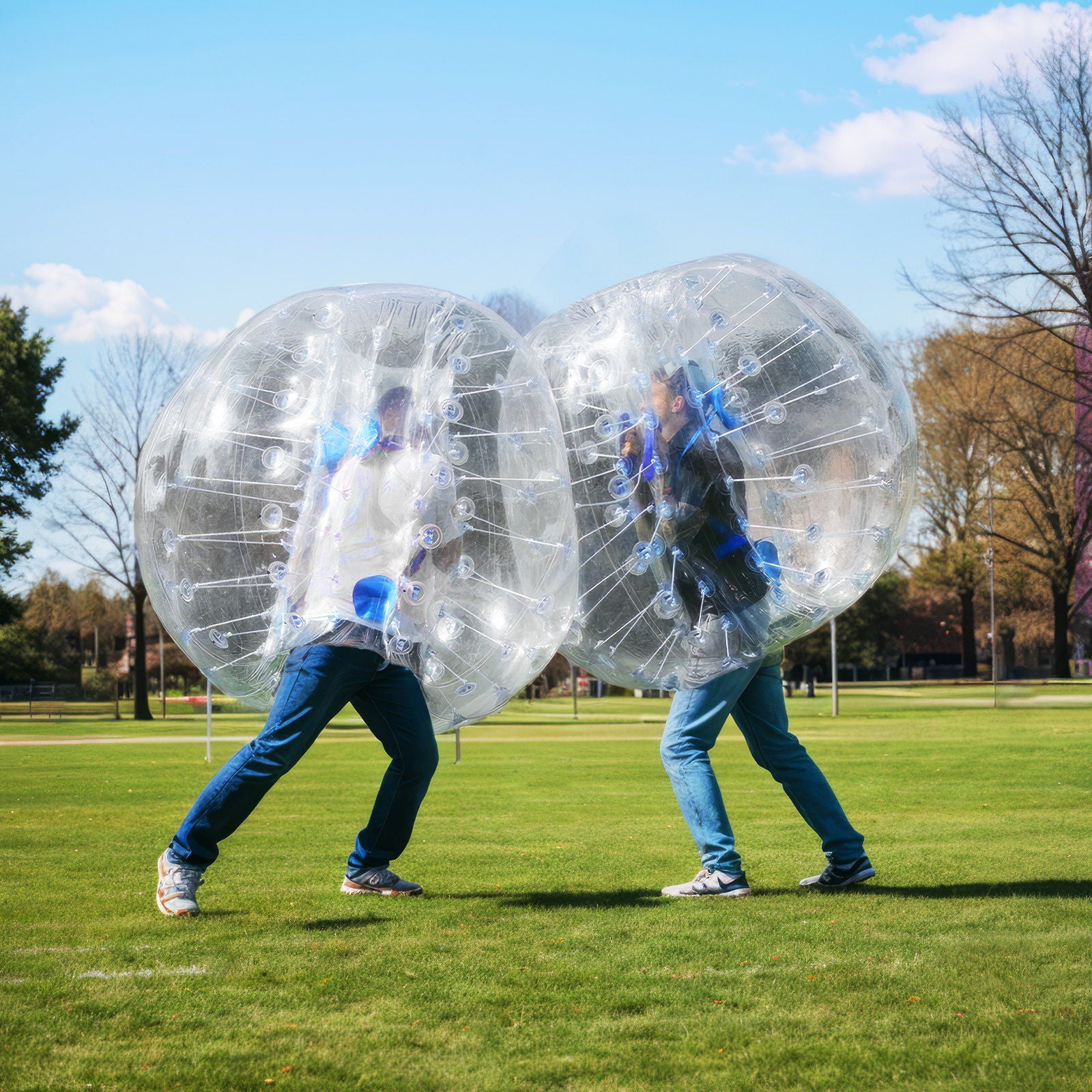 Sumo Zorb Ball 1.5M - Durable Inflatable Bumper Bopper Toy for Outdoor Play, Team Gaming, Garden & Park Activities