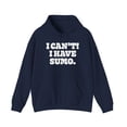 thumbnail image 1 of Sumo wrestler wrestling Mom Dad Hoodie, Gifts, Hooded Sweatshirt, 1 of 4