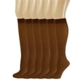 thumbnail image 1 of Sumona 6 pairs Pack Women Opaque Spandex Queen Size Trouser Knee High Socks, 1 of 2