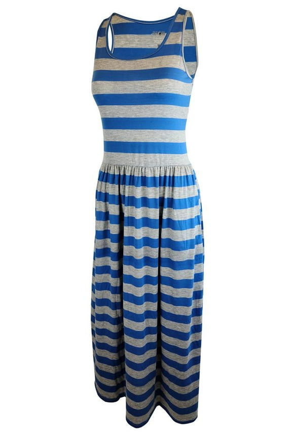 Women Maxi Dress Midi Long With Side Pocket