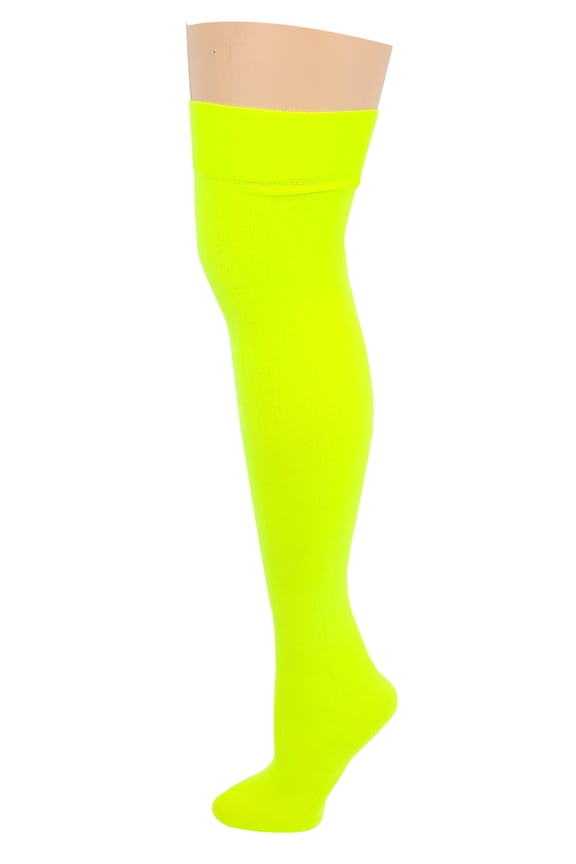 Women Thigh High Opaque Trouser Socks