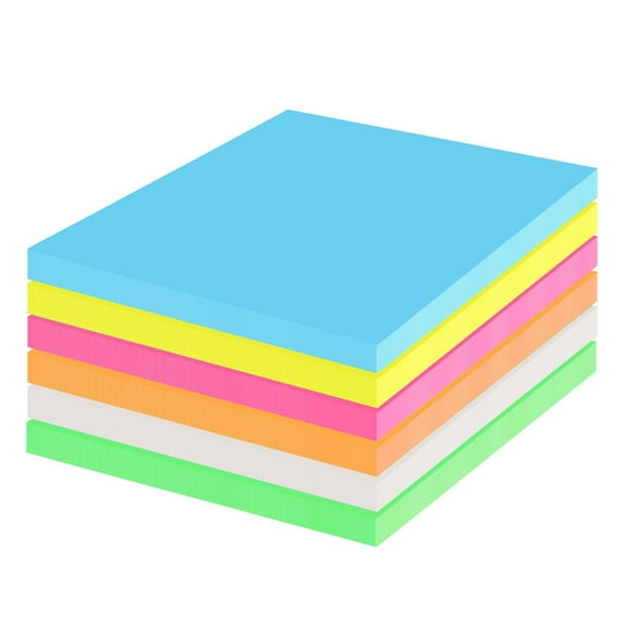 Sumovey Notes, Square Transparent Sticky Note, Sticky 75X75Mm X Coloured 300Pcs Notes Notes 3In Transparent Notes Sticky 3In Sticky Waterp-Roof Office Craft Stationery, Post-It Notes