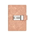 thumbnail image 1 of Sumovey Password Lock Diary, Gift Code Book Couples Diary with Lock Pink, Notebook Notebook with Digital Combination Lock Premium Thickened Paper Eye Diary Is An Ideal Gift for Students, 1 of 8