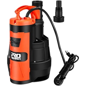 Sump Pump, PROSTORMER 3500 GPH 1HP Submersible Clean/Dirty Water Pump with Build-in Float Switch for Pool, Pond,Garden, Flooded Cellar, Aquarium and Irrigation