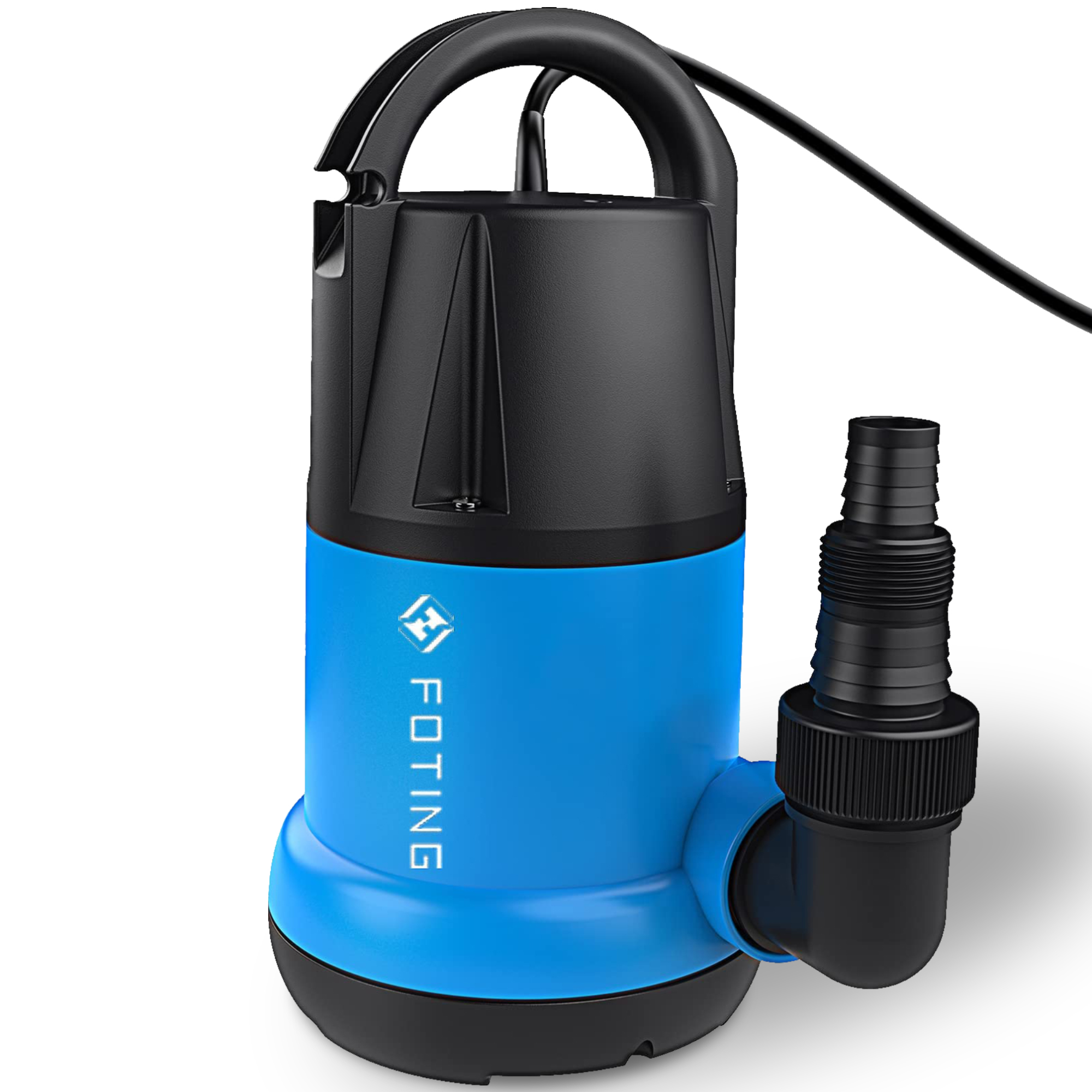 BENTISM Submersible Water Pump 5200GPH Pond Pump 25FT 420W for