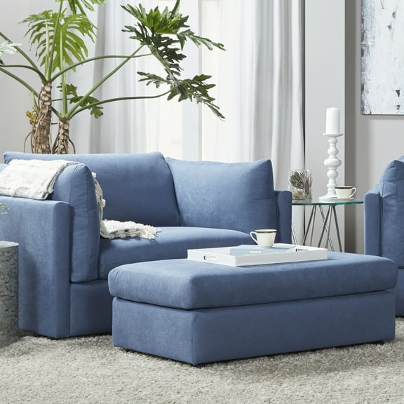 Sumptuous Oversized Chair And In Navy Blue Living Room Decor Fabric Arm With For Comfortable