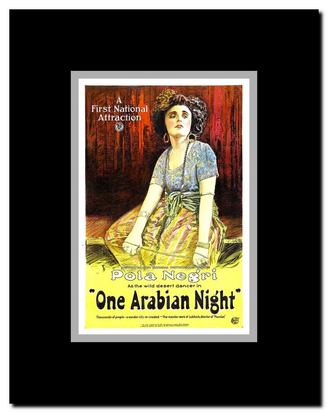 Sumurun Framed Movie Poster