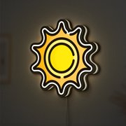 Sun 3D Novelty Light Box, Nature Landscape Accent Light for Eco-Inspired Homes and Morning Routine Spaces Width 12 inch, 30cm