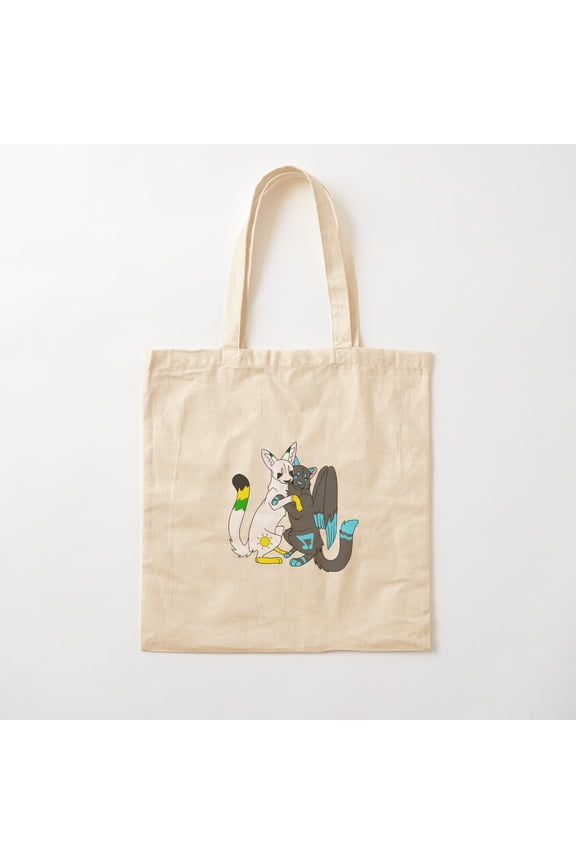 Sun And Jacque Bodies Canvas Tote Bags, Reusable Shopping Bag