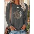 thumbnail image 1 of Sun And Moon Printed Women's Long Sleeve T-Shirt 2025, 1 of 4