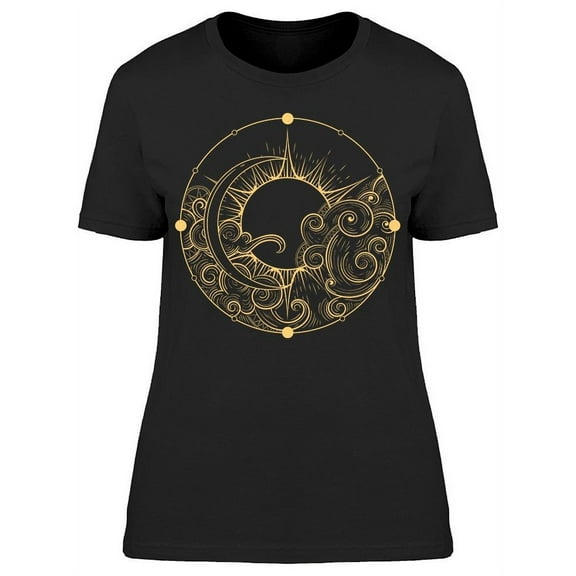 Sun And Moon T-Shirt Women -Image by Shutterstock, Female x-Large